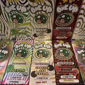 1 UP Magic Mushroom Chocolate Bars